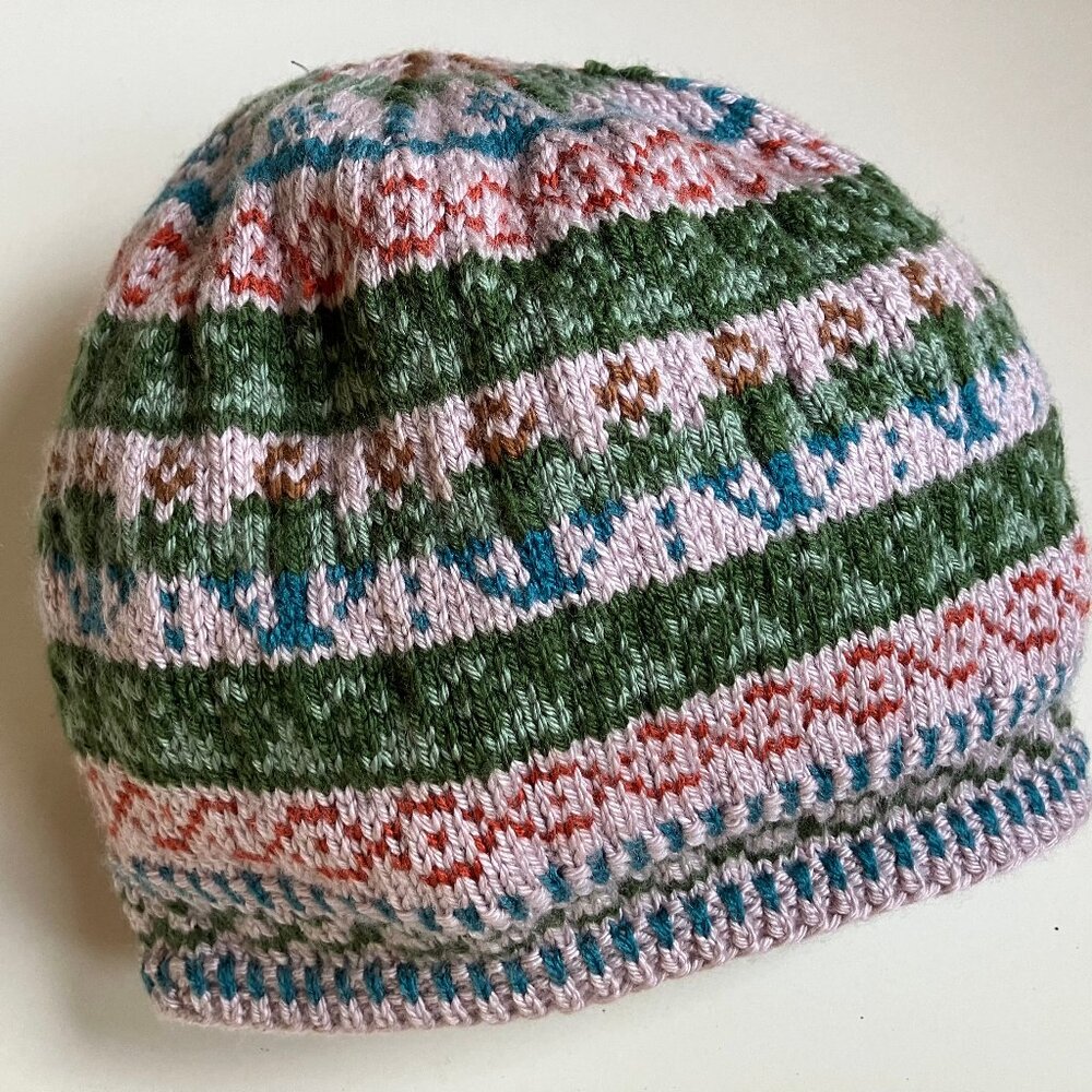 Hand Knit Cotton Toque